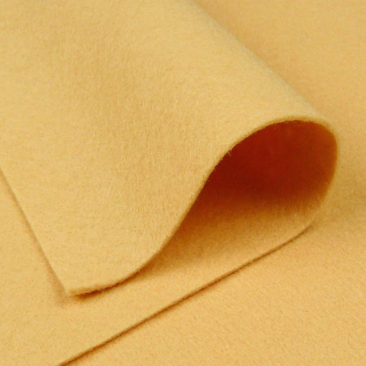 Buttercream Wool Felt Sheets 35%