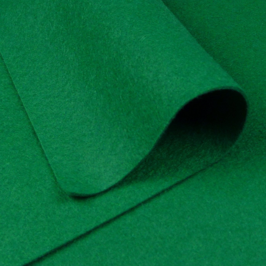 Hunter Green Wool Felt Sheets 35%