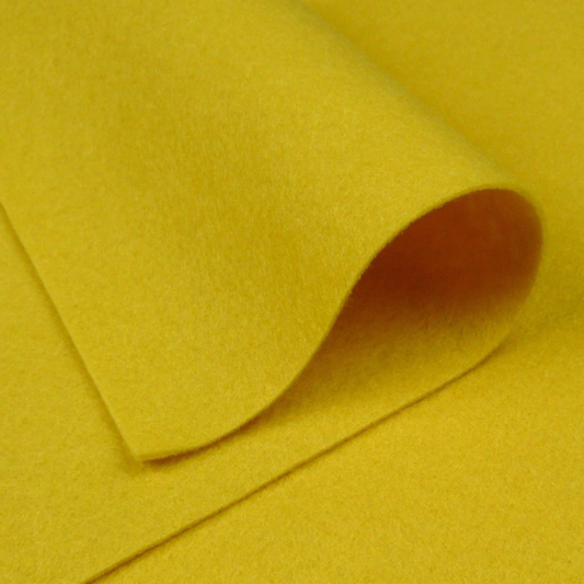 Mellow Yellow Wool Felt Sheets 35%