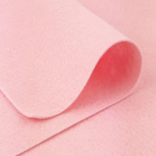 Pink Sweetness Wool Felt Sheets 35%