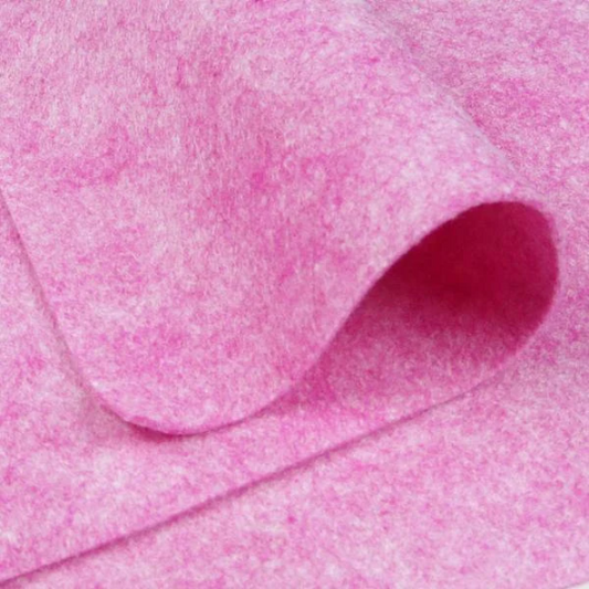 Pixie Pink Wool Felt Sheets 35%