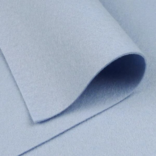 Robins Egg Blue Wool Felt Sheets 35%