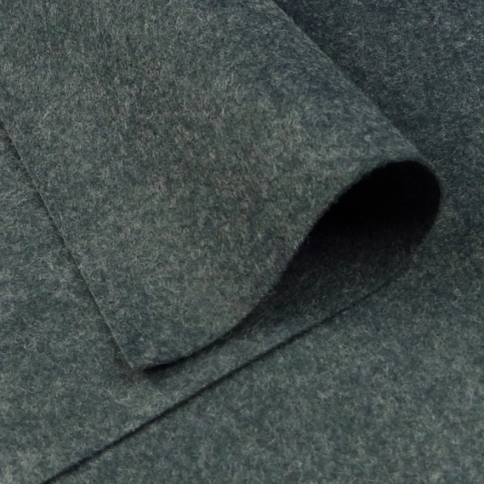 Smoke Grey Wool Felt Sheets 35%
